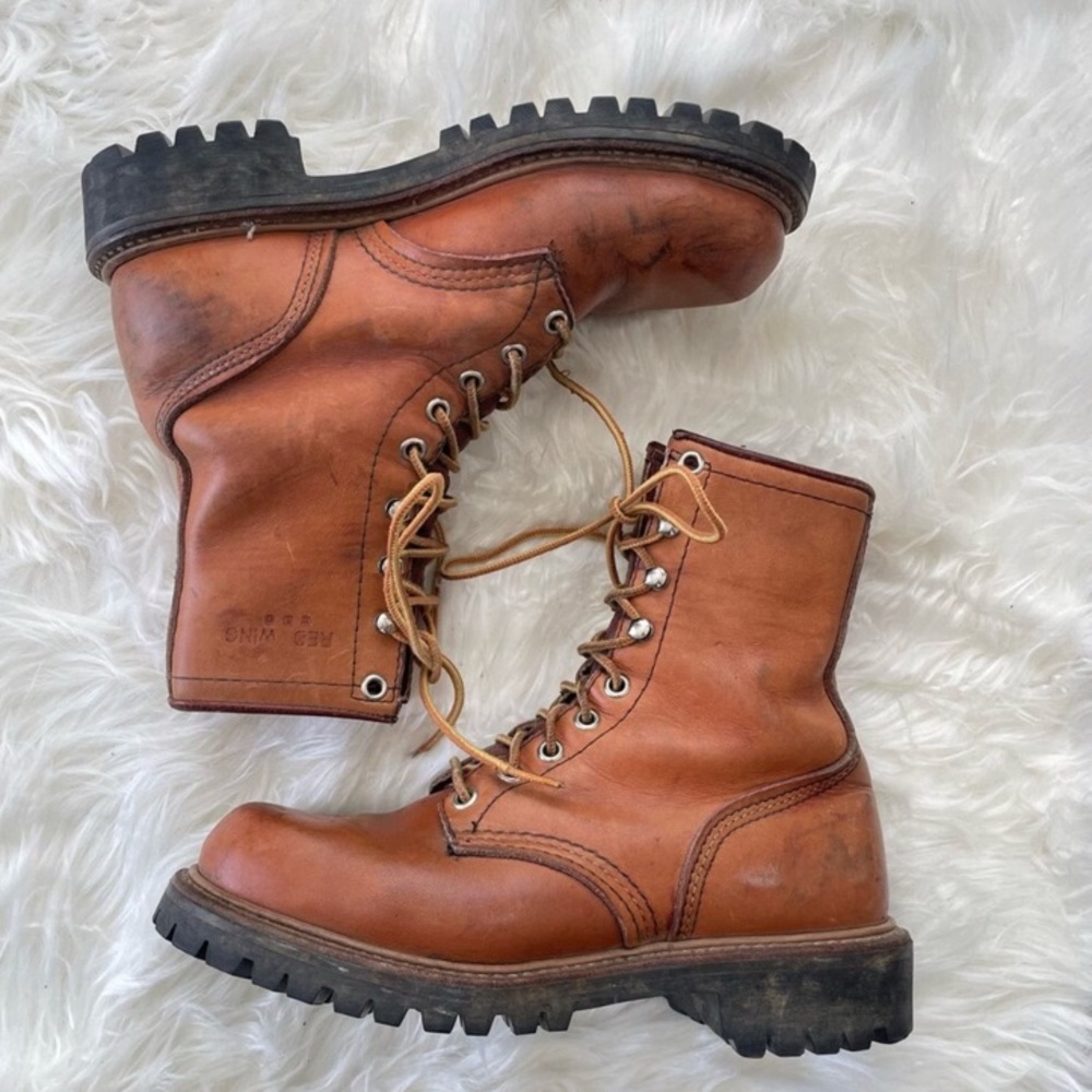 Vintage Red Wing Irish Setter Sport Boot Men’s Lace-Up Hiking Outdoors Original